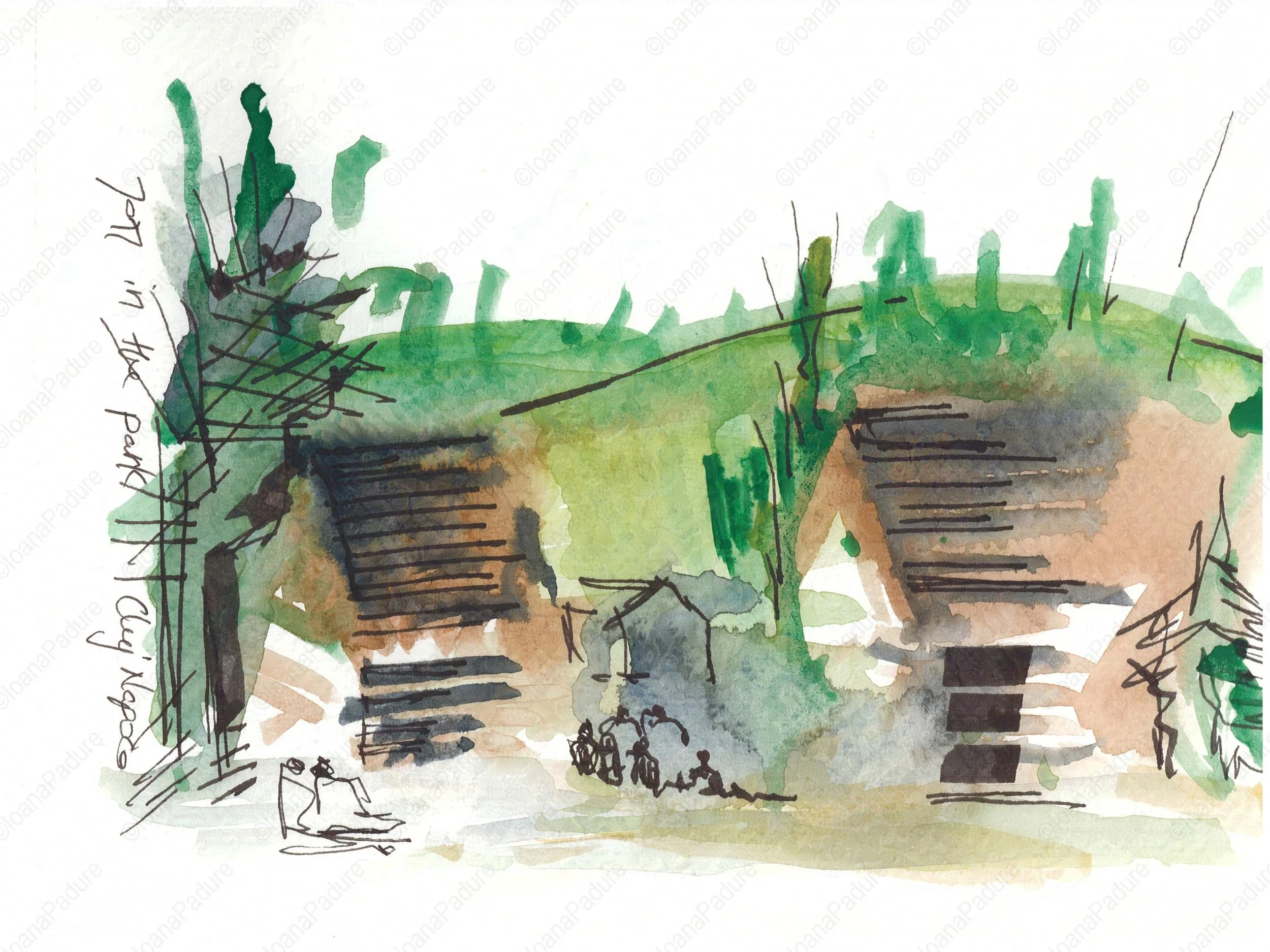 watecolours on paper, 14.8x21cm, 06.2025