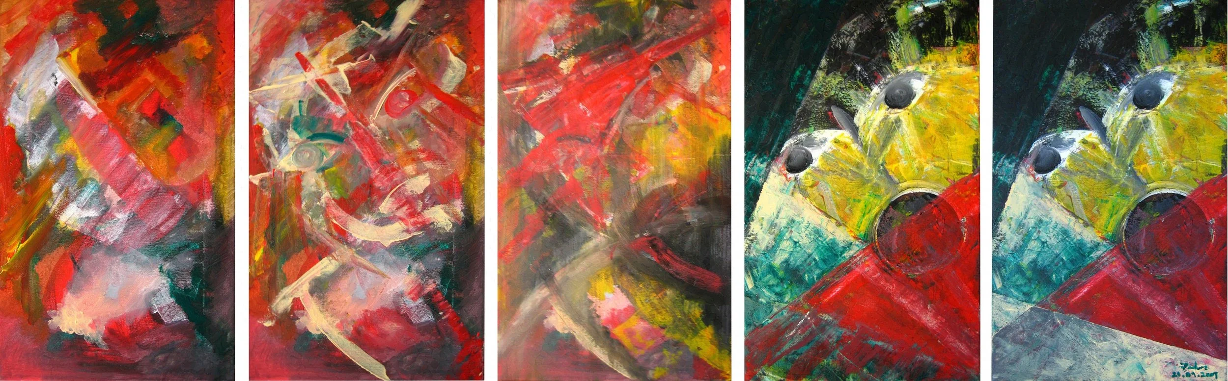 Every creation needs a scream (2007) - full transformation