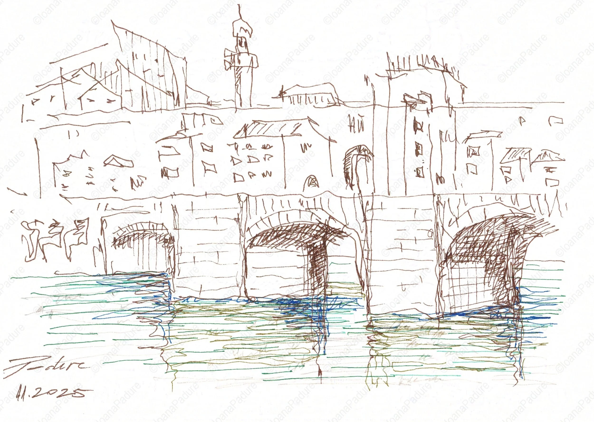 liner on paper, 14.8x21cm, 11.2025