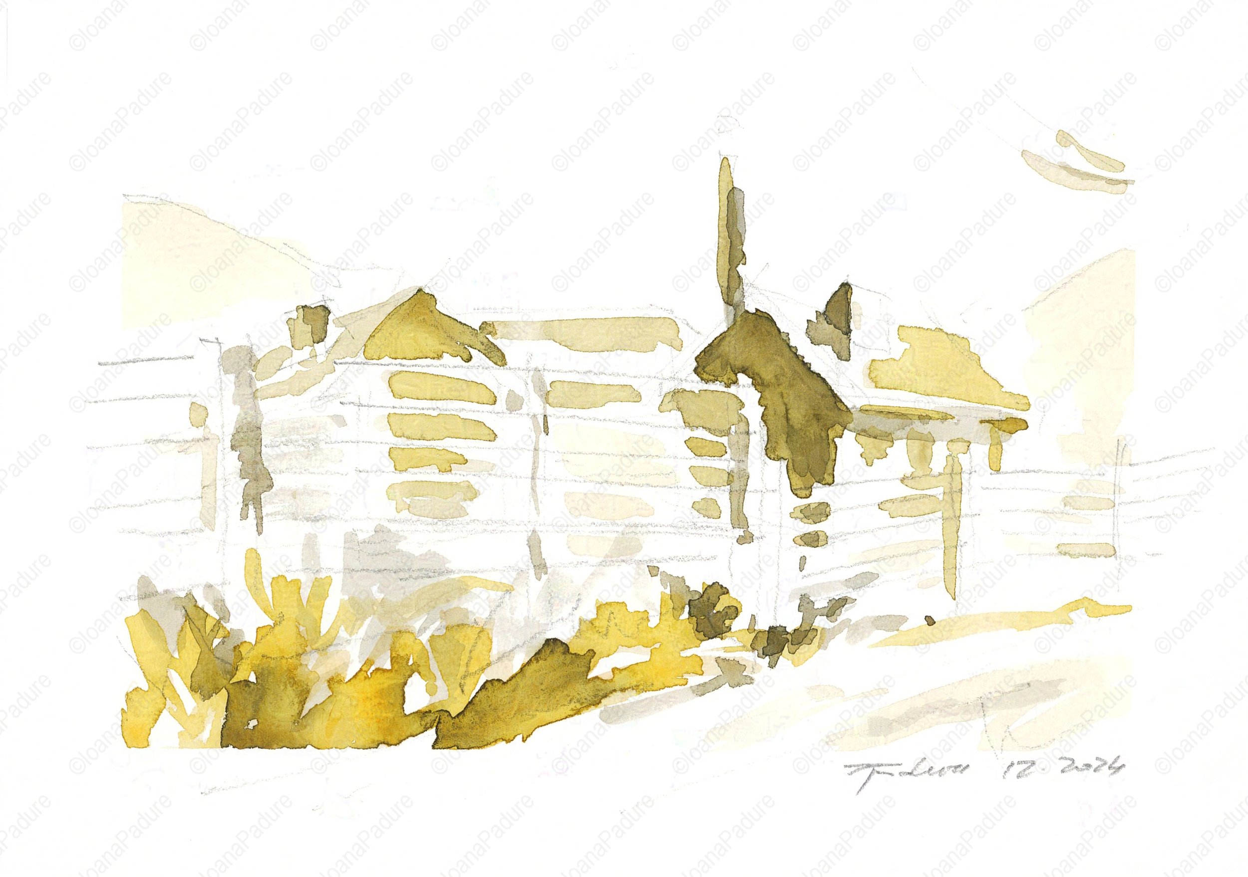 watecolours on paper, 14.8x21cm, 12.2024