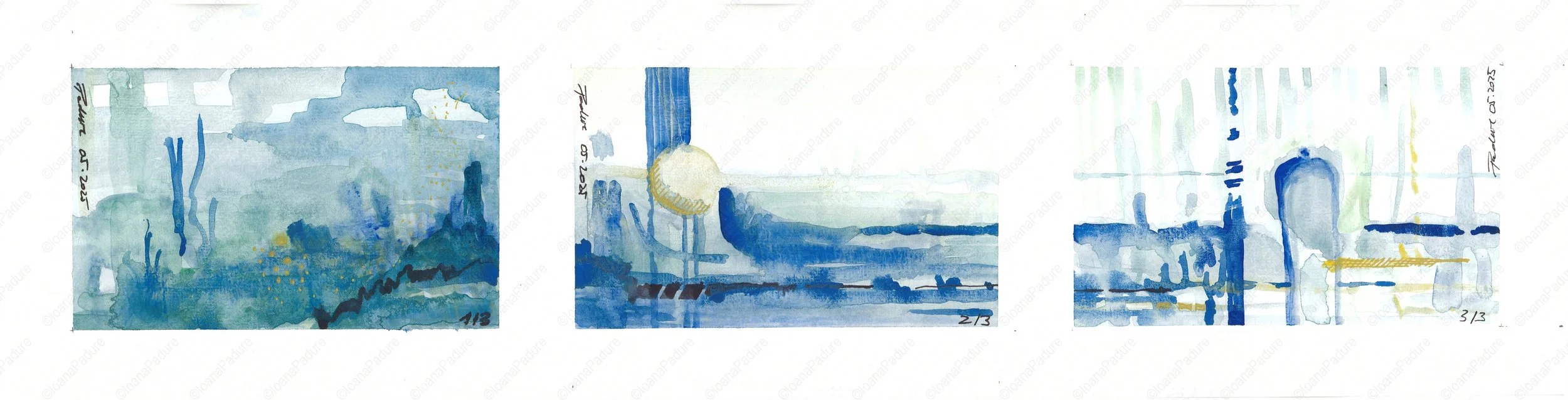 watercolours on paper, 14.8x21cm, 05.2025, miniseries