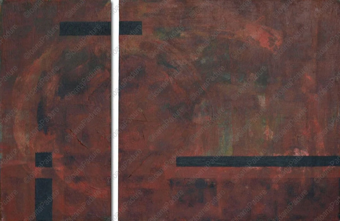 acrylic on canvas, 40x20cm, 40x40cm, 2010 - Duality