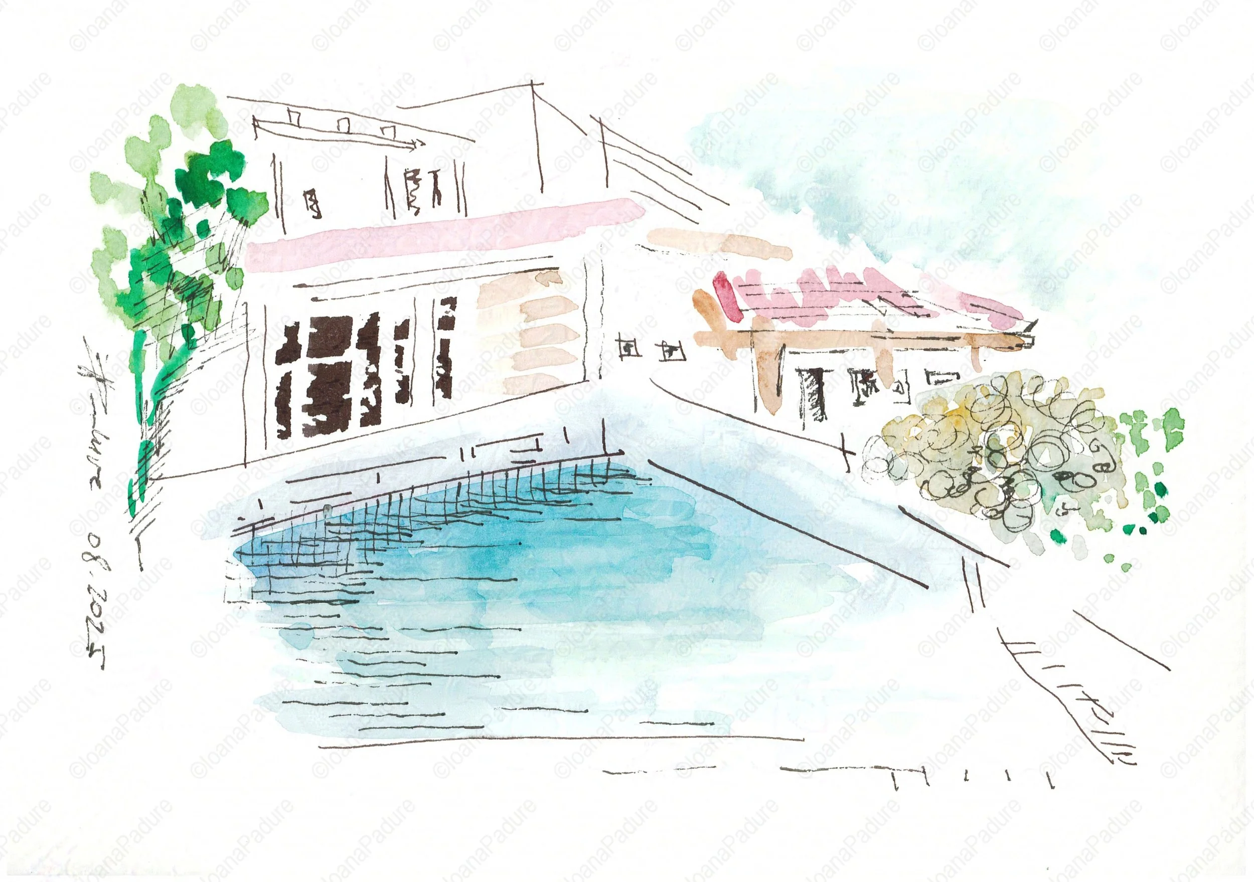 watecolours on paper, 14.8x21cm, 08.2025