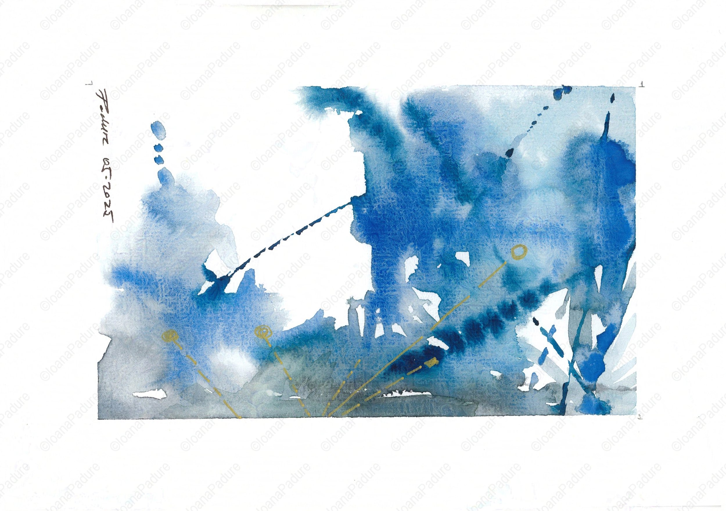 watercolours on paper, 14.8x21cm, 05.2025