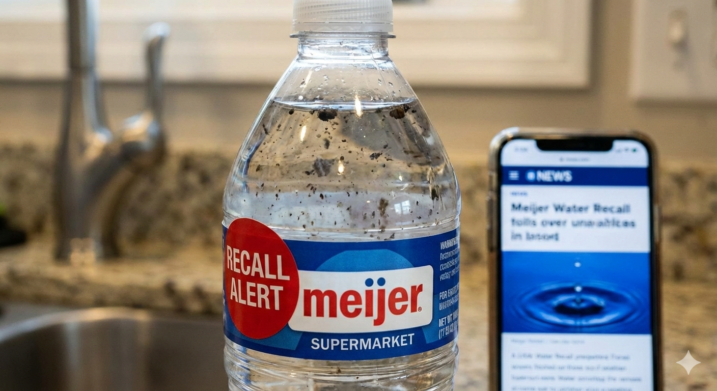 The Hidden Danger in Your "Safe" Water: What the Meijer Bottled Water Recall Teaches Us