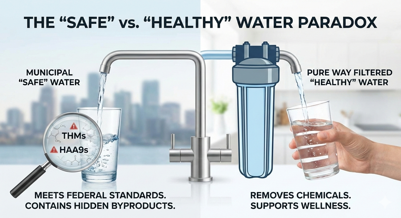 The Paradox of Modern Tap Water: Why "Safe" Doesn’t Mean "Healthy