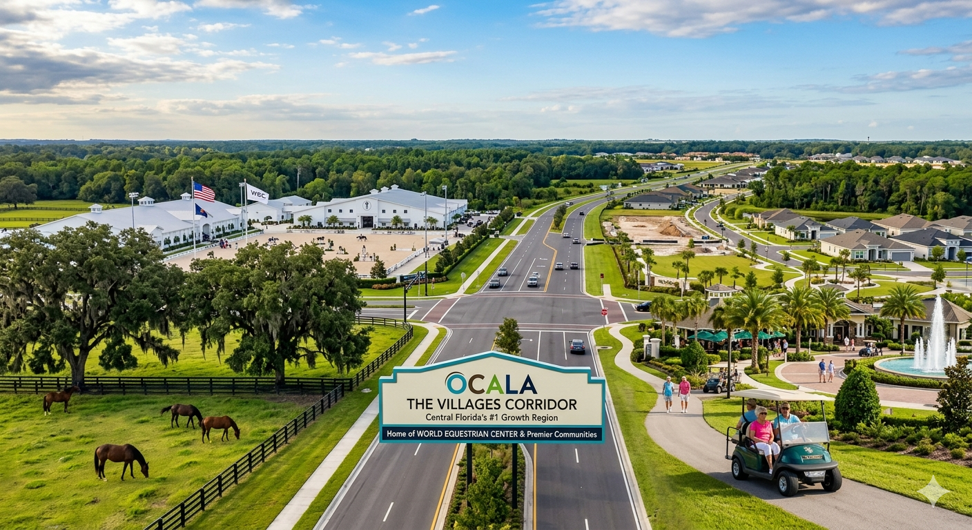 The Ocala to The Villages Boom: Why Central Florida is the #1 Place to Live and Invest in 2026