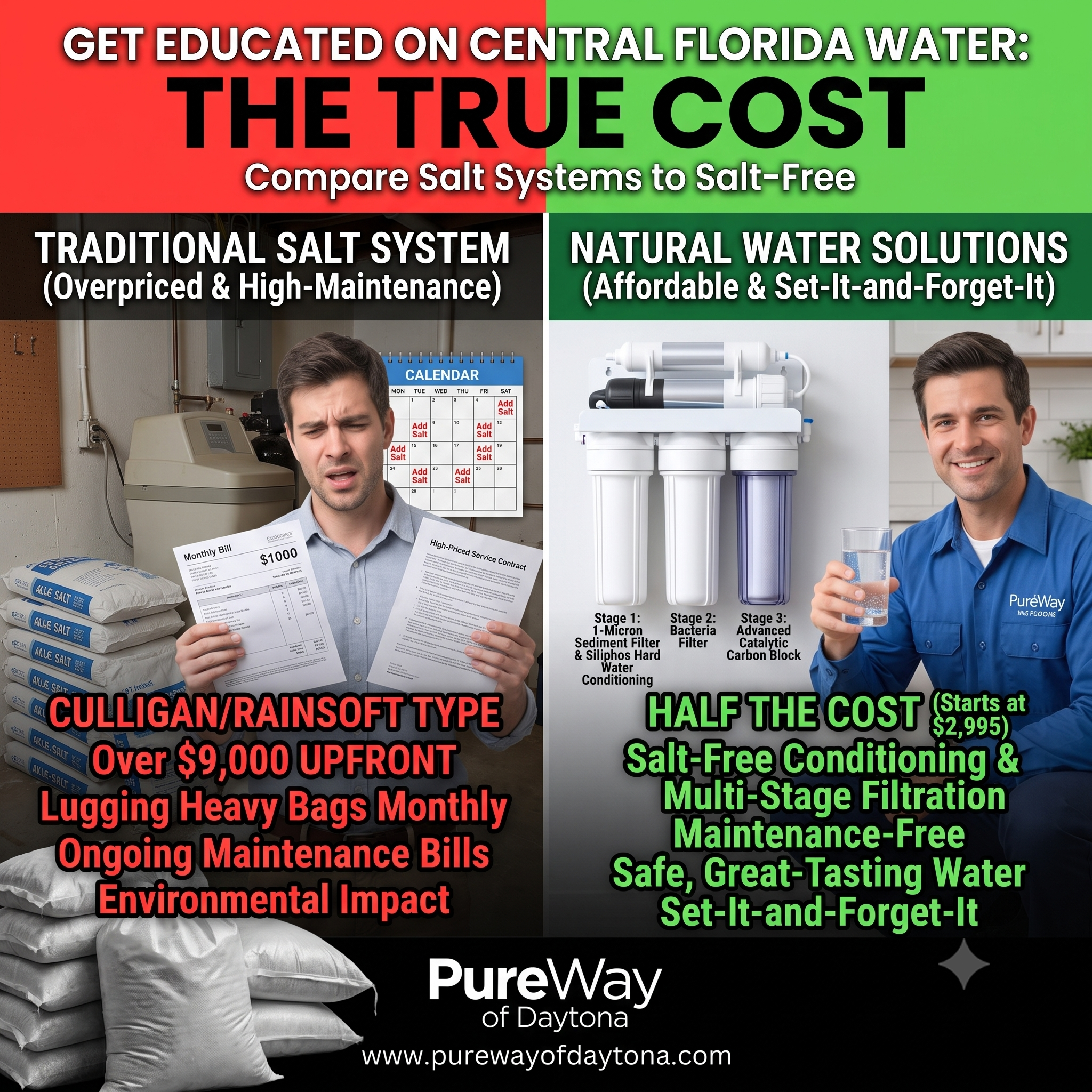 The True Cost of Water Softener Installation in Central Florida: Avoiding the $9,000 Scare Tactics