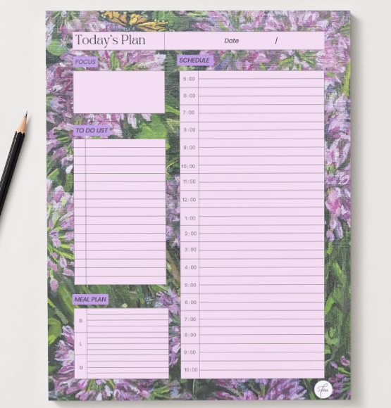 Today's Plan Notepad