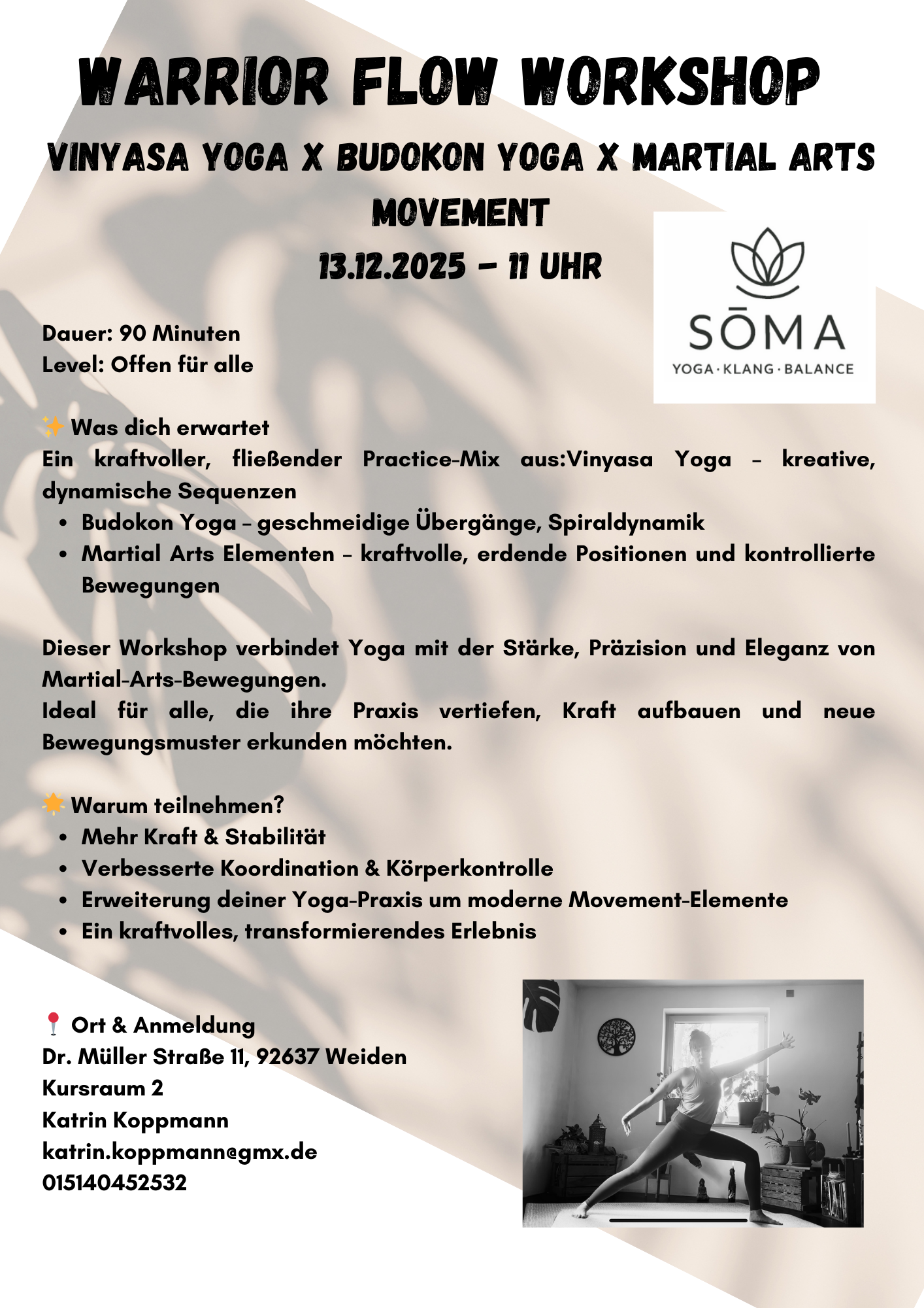 Warrior Flow Workshop