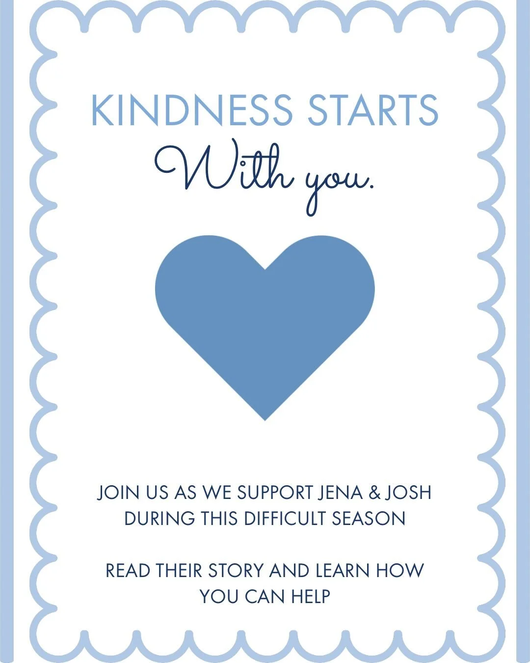 To our Southern Darling Bake Shoppe family, our main desire is to celebrate the sweetness of life with you. Our dear friends, Jena &amp; Josh are facing one of life&rsquo;s biggest challenges and could use our love and support. Join us in showering t