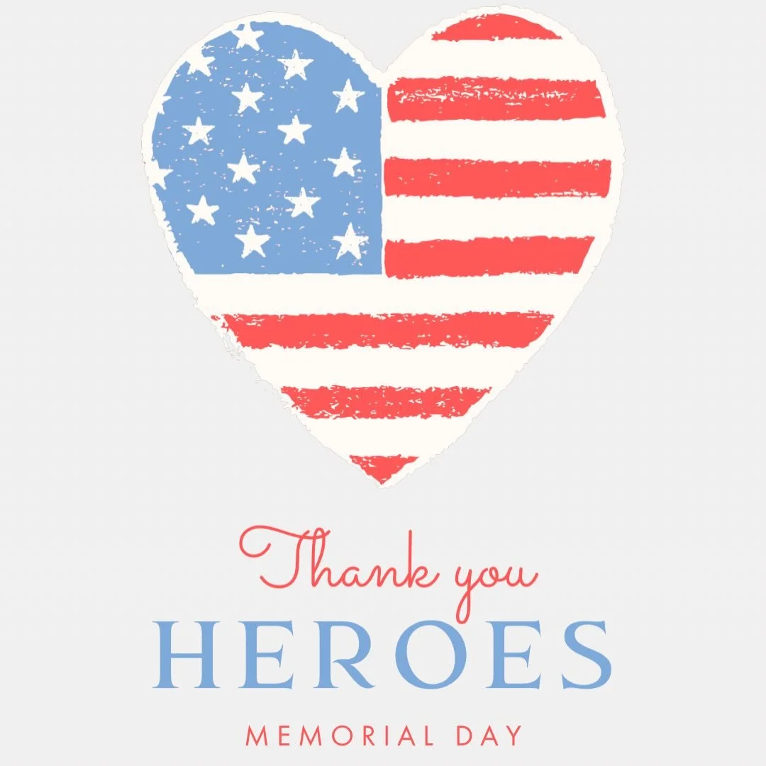 Today we remember and honor the heroes who gave everything for our freedom ❤️🤍🩵 Grateful for the moments we get to share - and the sweetness that brings us together.

With love and gratitude,
Elyse &amp; Michelle