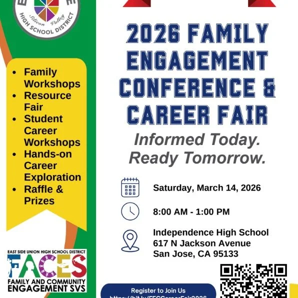 💡&ldquo;The most important thing in the world is family and love.&rdquo; &mdash; John Wooden

I&rsquo;m grateful to my alma mater, the East Side Union High School District, for celebrating families by offering East Side's Family Engagement Conferenc
