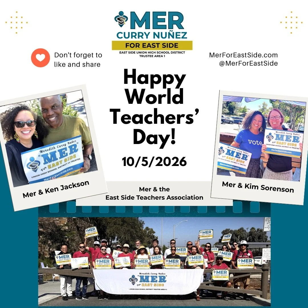 🔔 Happy World Teachers&rsquo; Day! 🔔

CDE encourages us to recognize October 5th as World Teachers' Day. This day was first created by the United Nations Educational, Scientific, and Cultural Foundation (UNESCO) in 1966 and remains a holiday today,