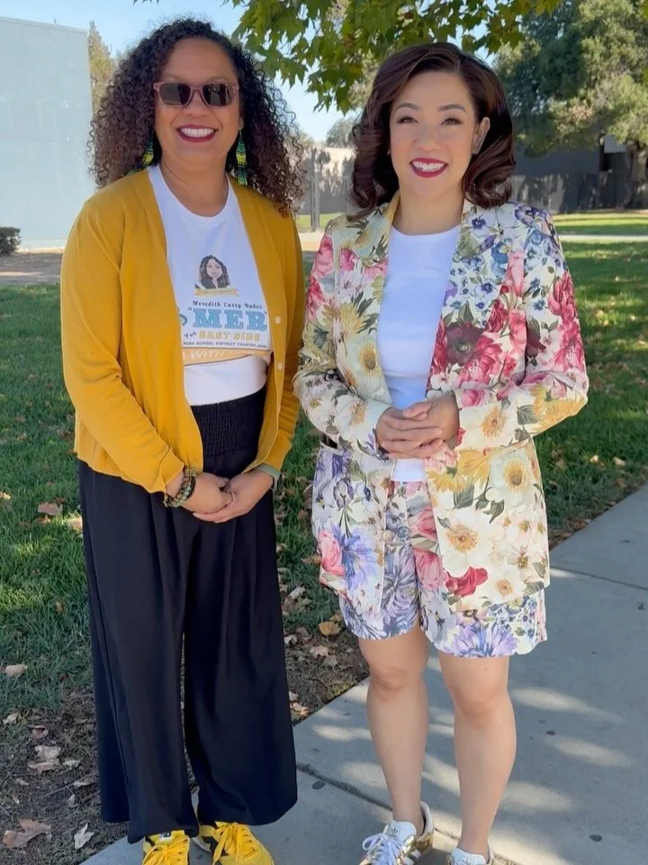 Thank you #TeamMer for showing up this weekend! I&rsquo;m so grateful to Supervisor Betty Duong, Trustee Jeremy Barousse, and the East Side Teachers Association for coming out to canvass in East San Jose this weekend. ❤️🙏🏽

Join my Virtual Meet &am