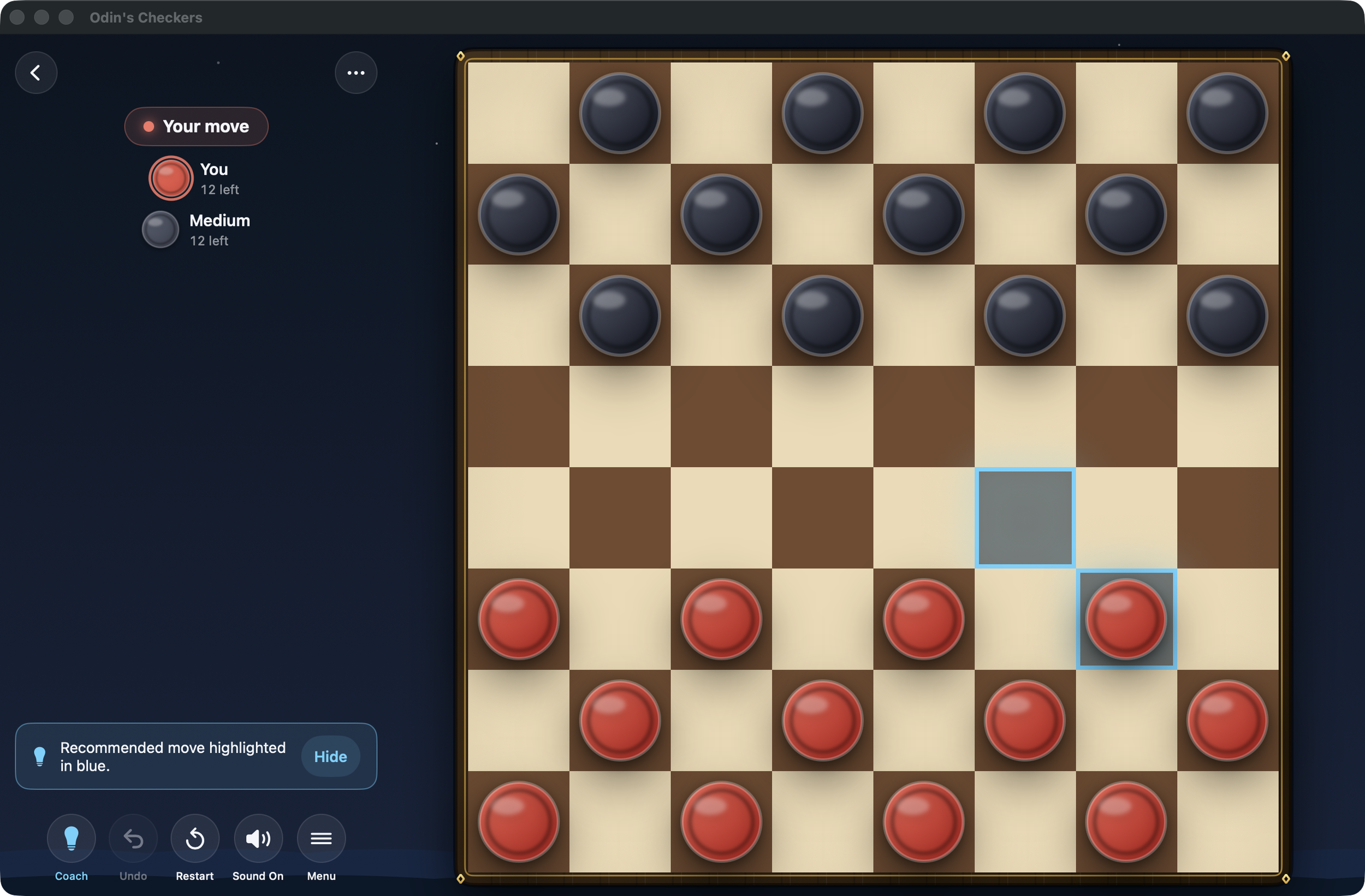 Odin's Checkers