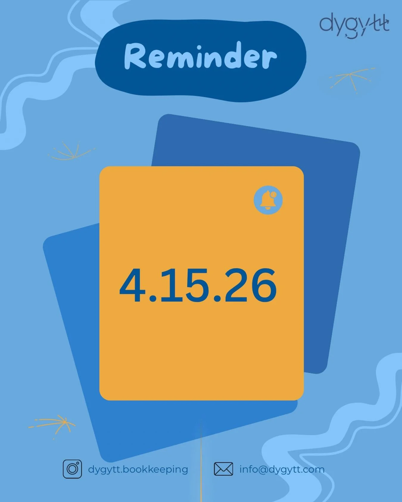 The bandwagon has arrived.

Yes, it&rsquo;s April 1st, 2026, which means every other bookkeeping and accounting post in your feed is about to tell you the world ends on April 15th.

You&rsquo;ve already seen 14 &ldquo;Extension vs. Payment&rdquo; exp