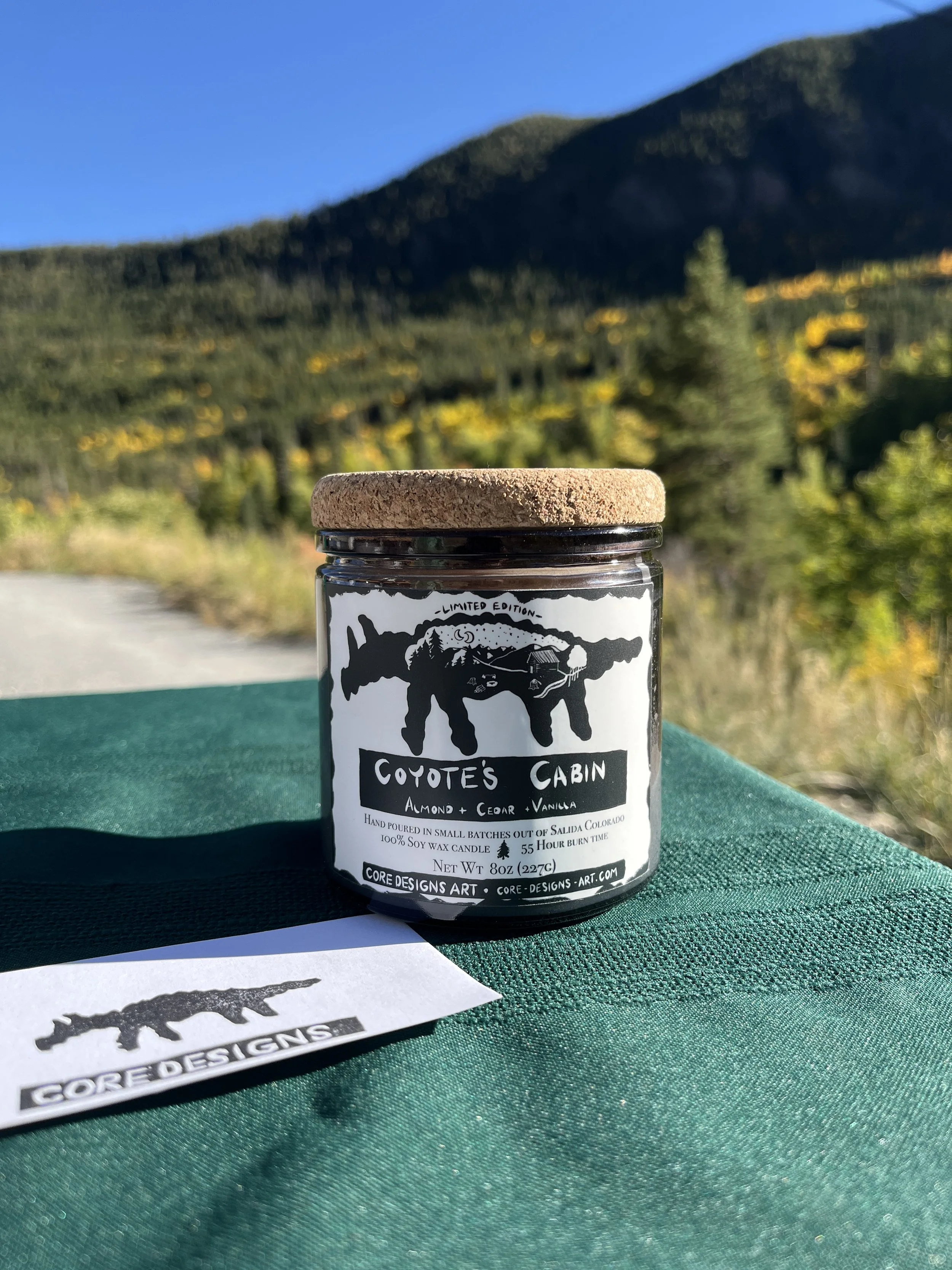 8oz Candle | Coyote's Cabin - LIMITED EDITION