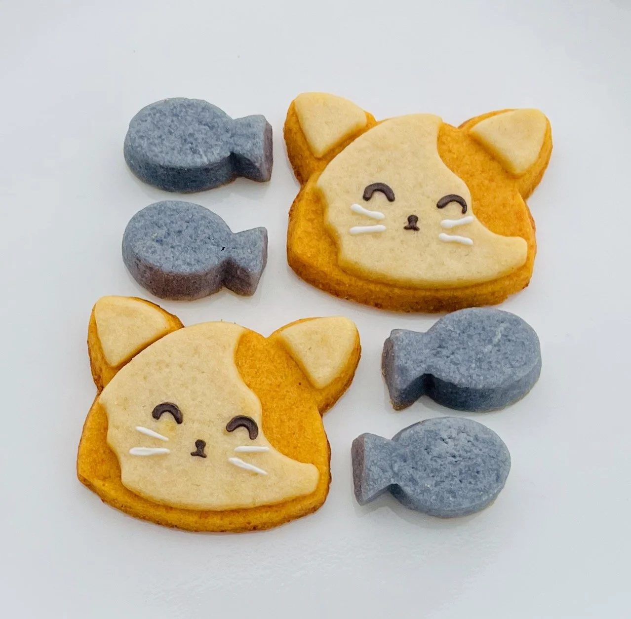 Mini Cheddar Cat Cookie