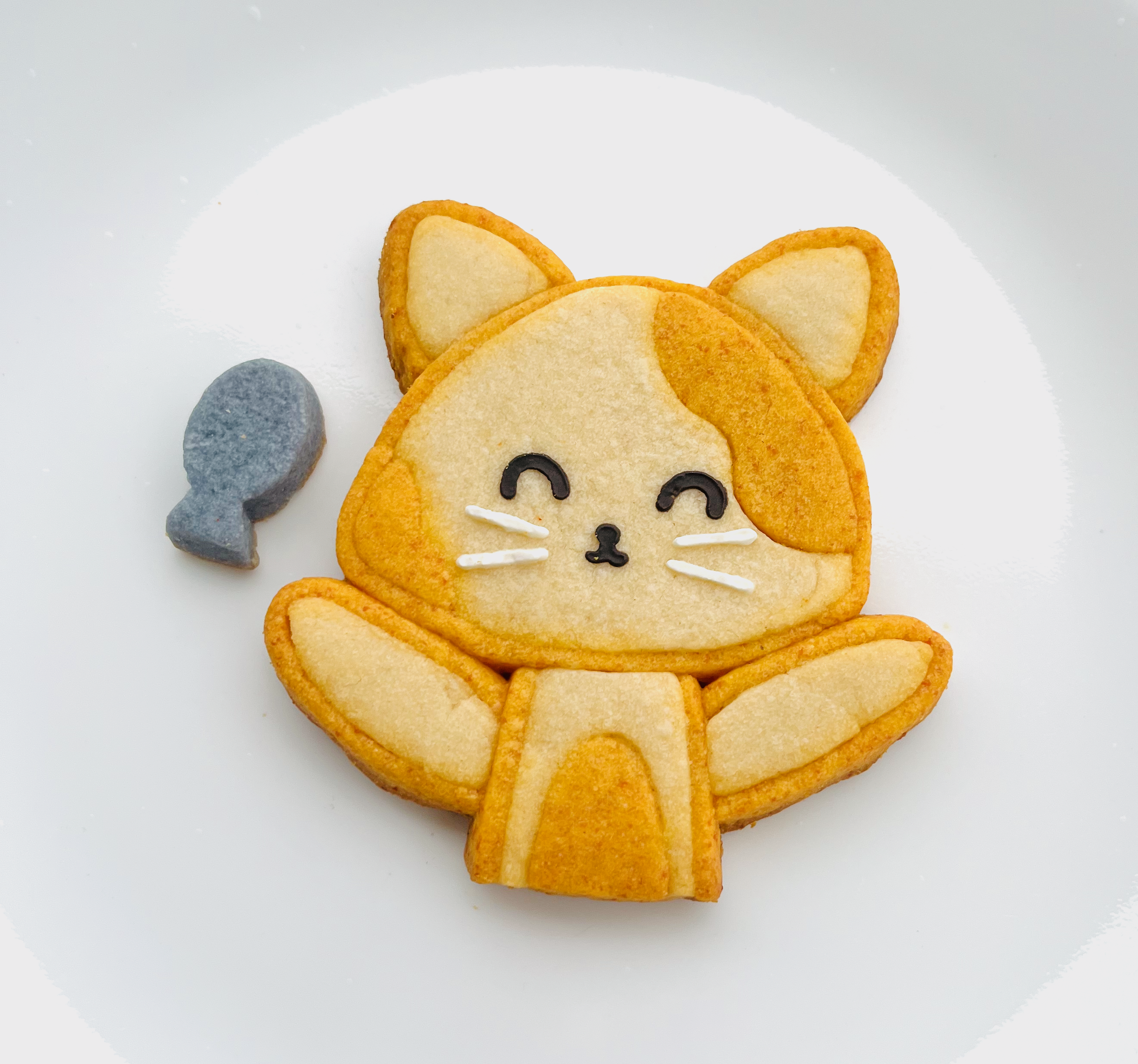 Cheddar Cat Cookie