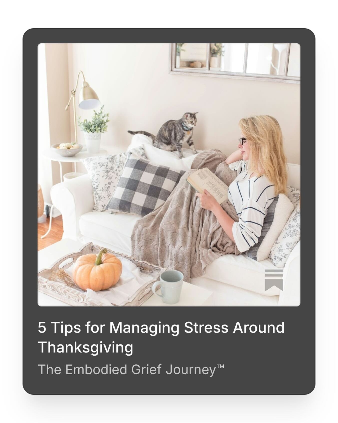 Thanksgiving can be beautiful&hellip;and it can also feel overwhelming when you&rsquo;re carrying grief, navigating big life changes, or trying to hold steady in the middle of complicated family dynamics. 🍂

If you&rsquo;re feeling the pressure &mda