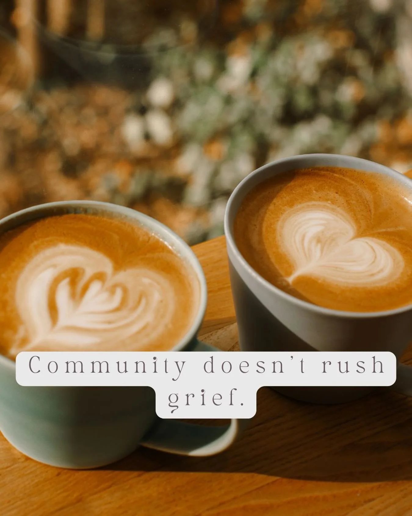 Friend, what has helped you most in grief?

&bull; Being alone &bull; Being understood &bull; Learning about your nervous system &bull; Shared ritual

Community doesn&rsquo;t rush grief. It witnesses it.

If you&rsquo;re longing for deeper shared lea