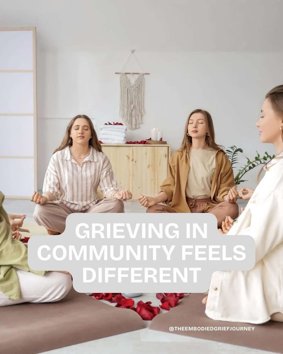 There is something different about grieving in community.

Not advice. Not comparison. Not being told how you should feel.

Just being witnessed.

The Wintering in Grief circle series begins March 10.
 Four sessions.
 A steady rhythm. 
A space where 