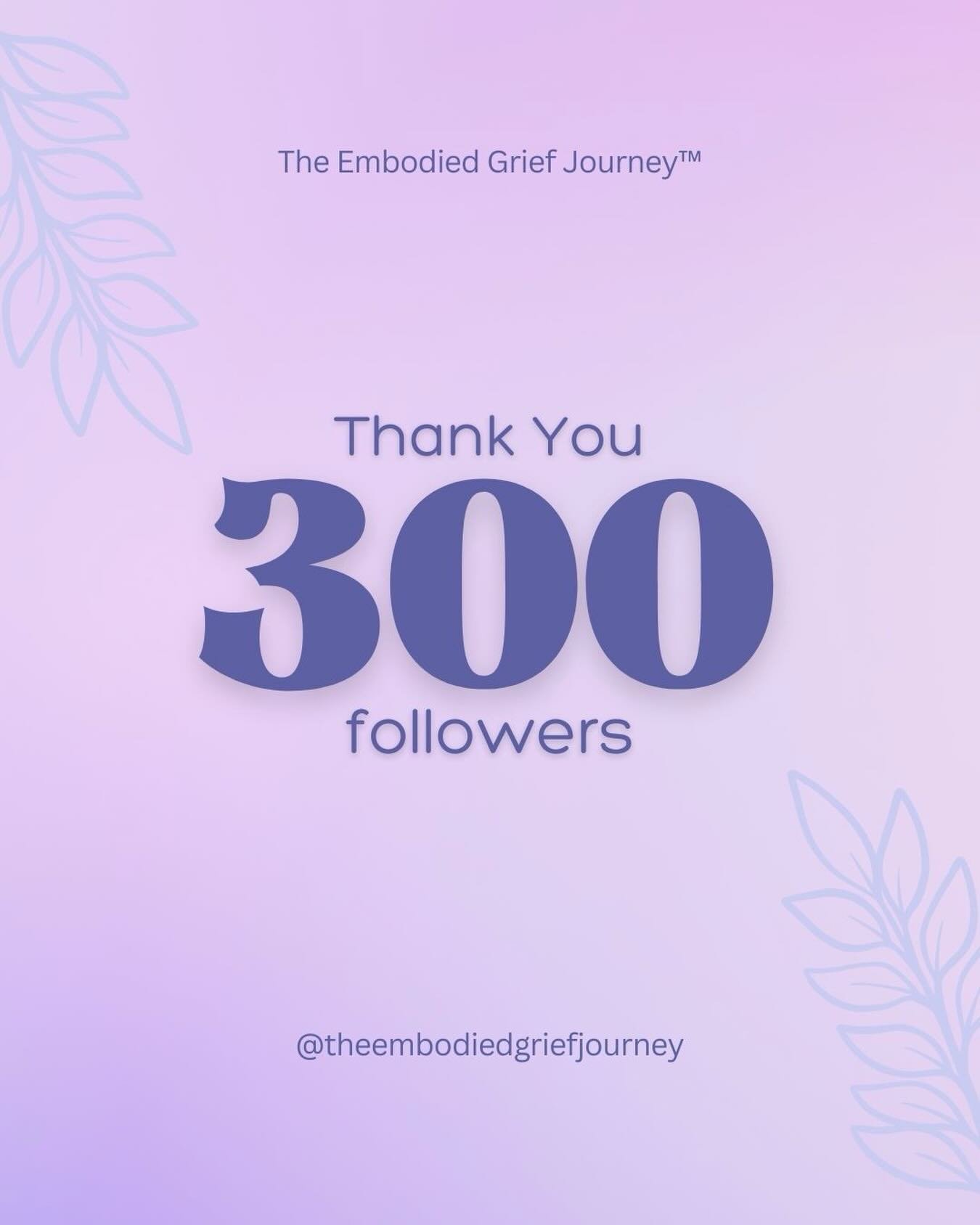 Three hundred of you.

Three hundred hearts choosing a space that doesn&rsquo;t rush grief, doesn&rsquo;t fix it, doesn&rsquo;t ask you to &ldquo;move on.&rdquo; 🌿

This space was never meant to be loud &mdash;
just a soft place to land.
Especially 
