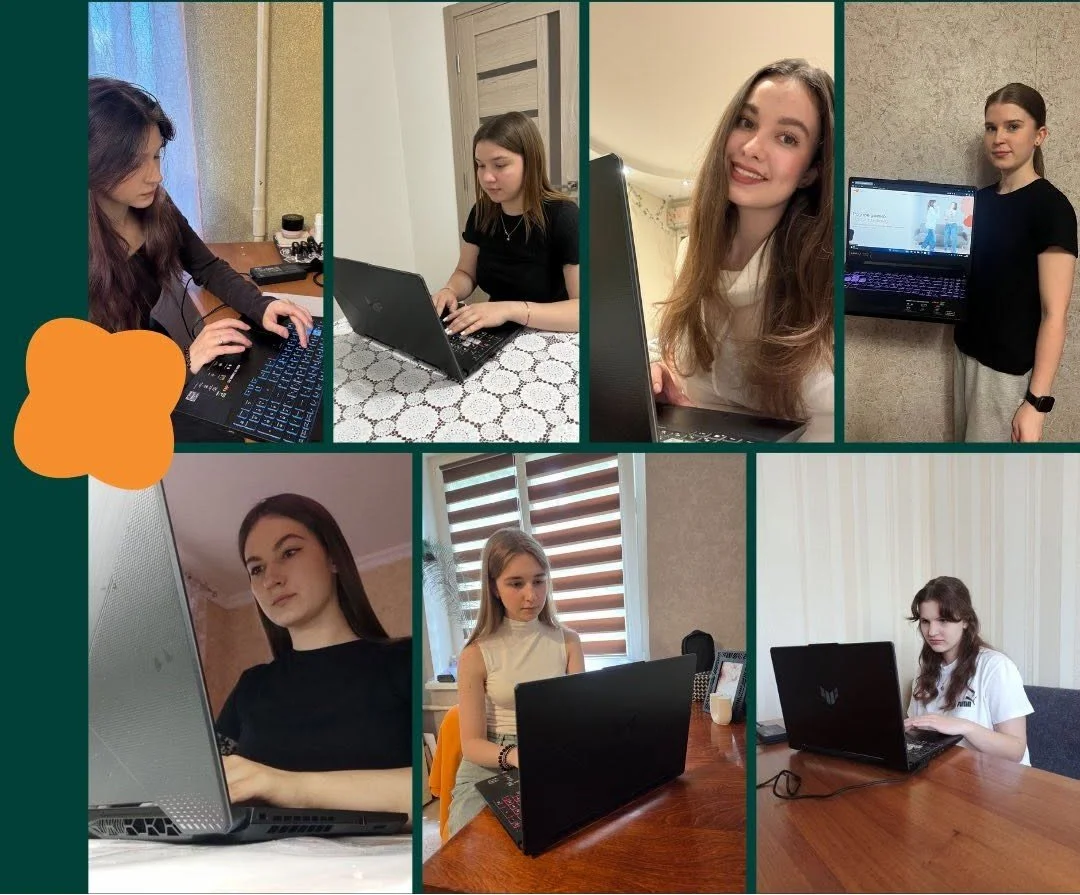 Eight Young Women Receive Laptops Through “Stay Online 2.0” AI Program