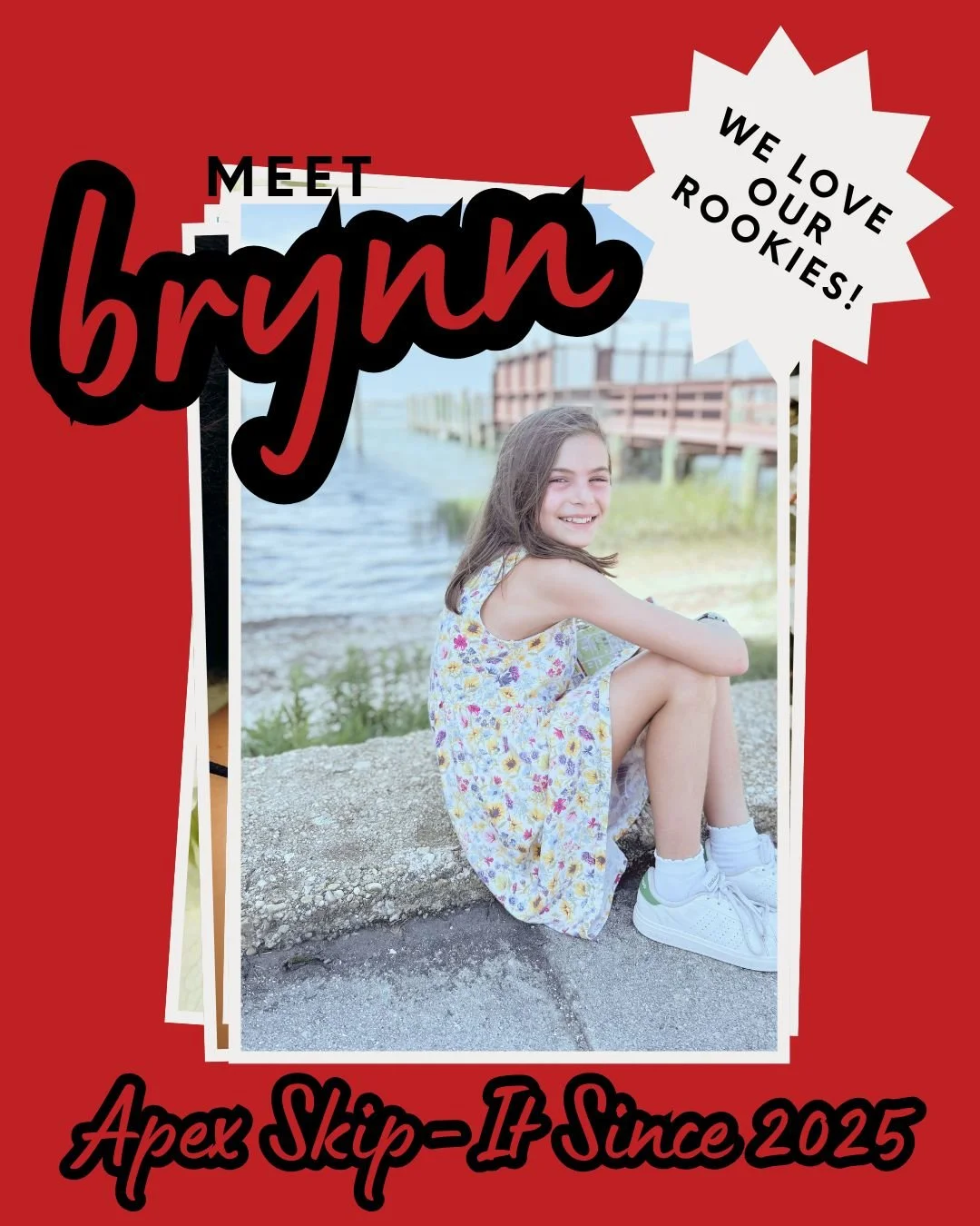 Brynn joined Skip-Its in 2025 and enjoys double unders, with Toad being one of her hardest skills so far. Considerate, creative, and collaborative, Brynn also has a hidden talent for swimming and is especially strong in breaststroke.

#SkipIts #TeamS