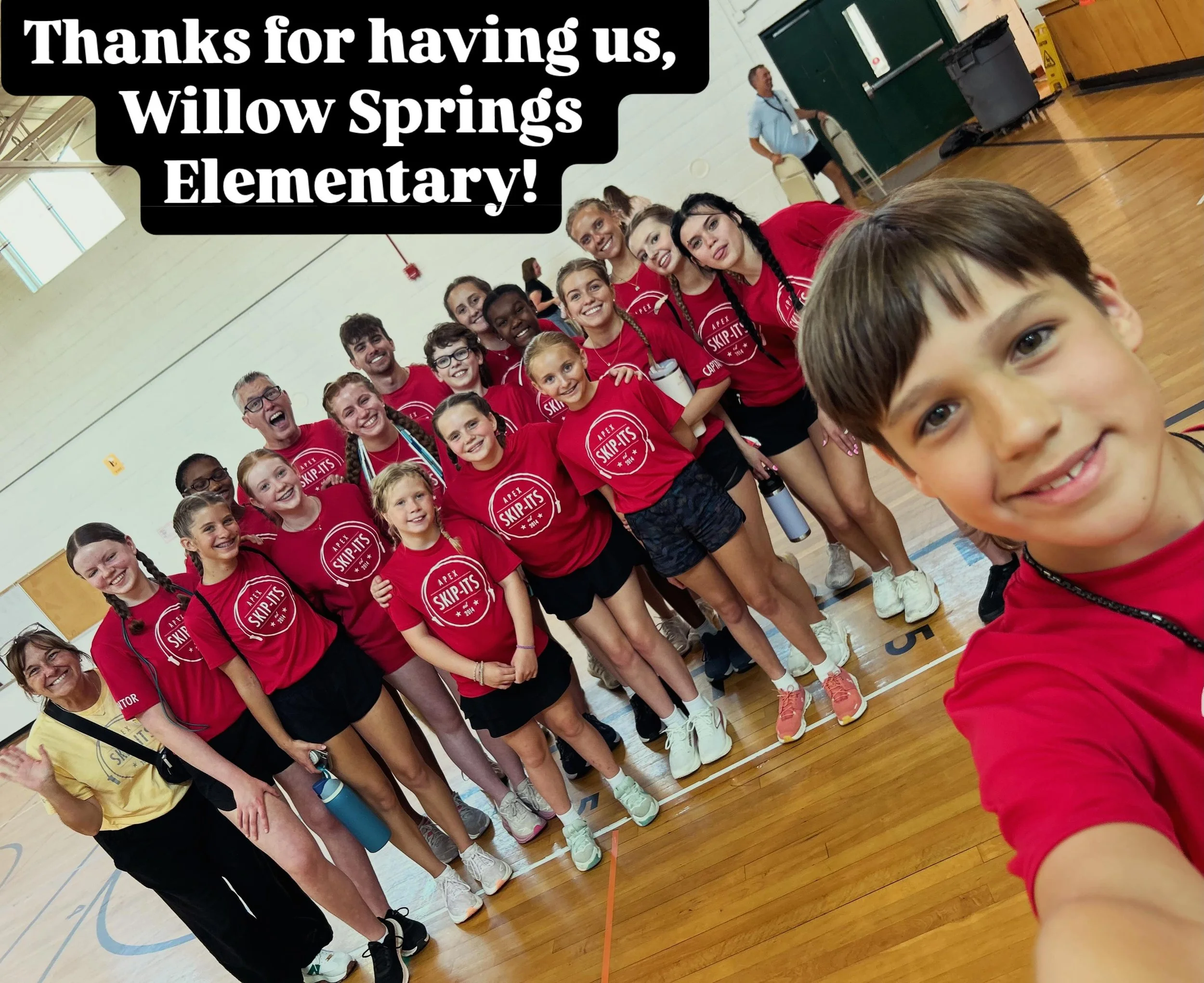 We had the best time performing for Willow Springs Elementary today! Honestly, they may have been the most hype audience we&rsquo;ve ever had. Thanks for bringing the energy!