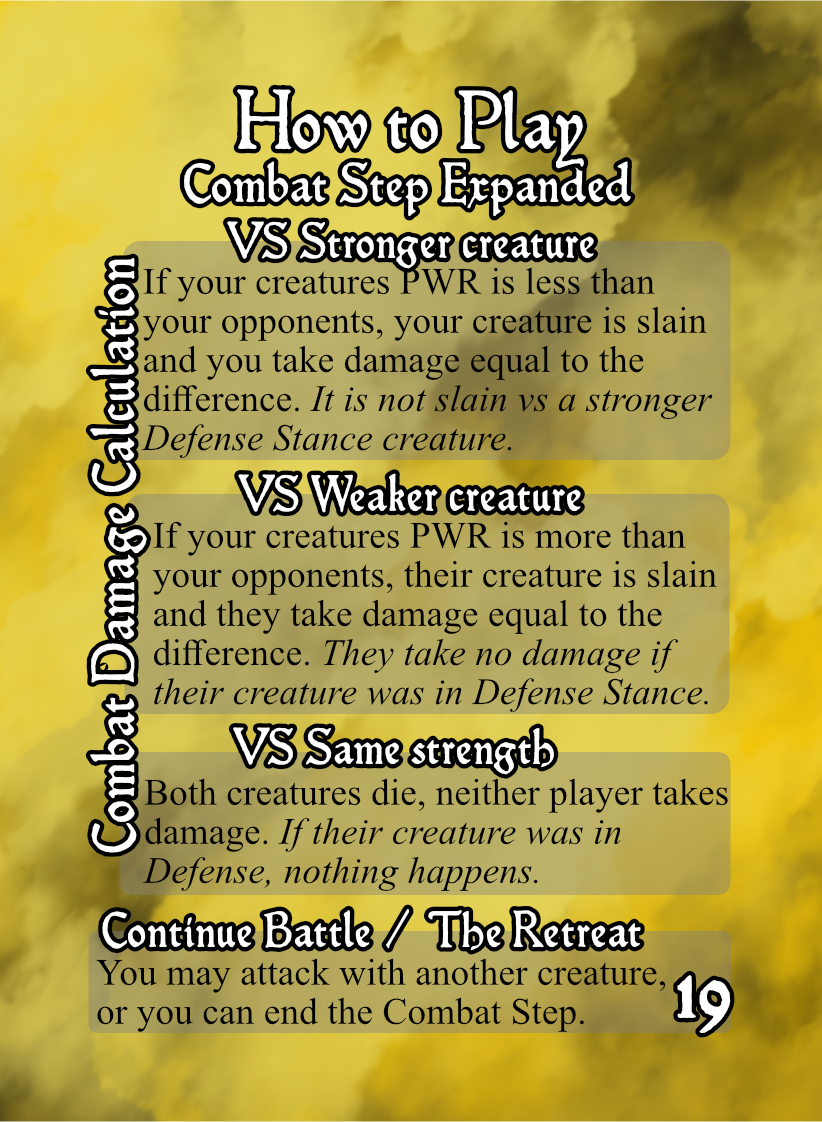 Pg 19 - How to Play [Combat Expanded 2]
