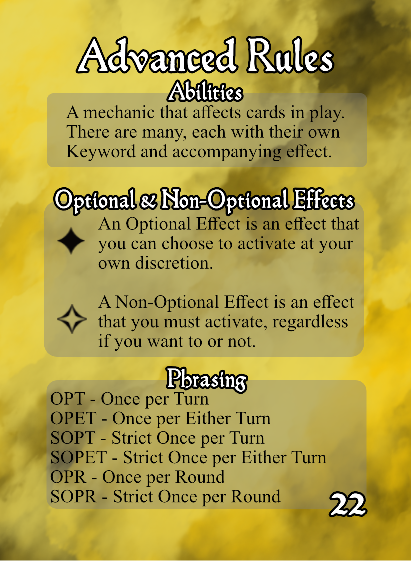 Pg 22 - Advanced Rules 3