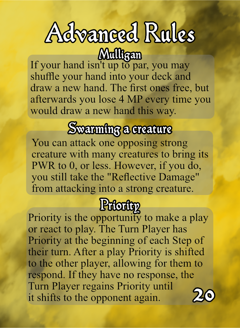 Pg 20 - Advanced Rules 1