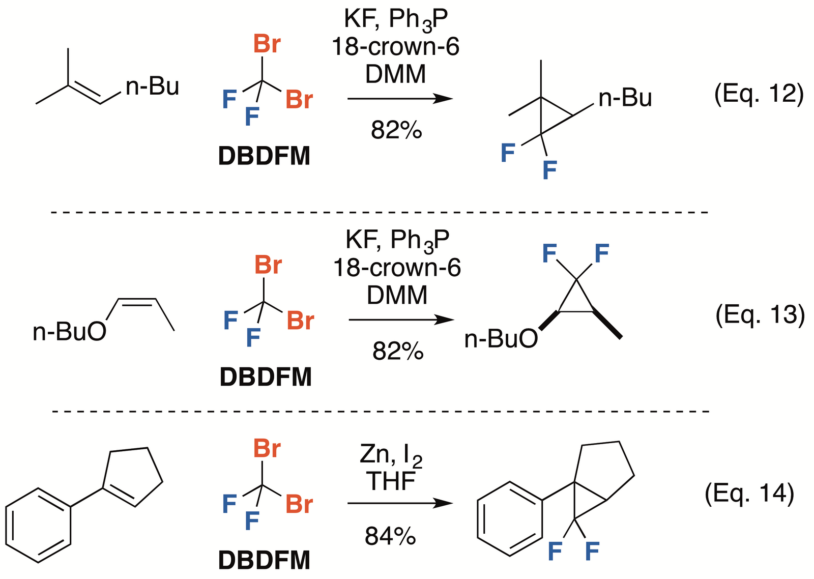 Tetrahedron 1990, 46, 4213-4221 (Eq. 12-13); J. Org. Chem. 1990, 55, 5420-5422 (Eq. 14)