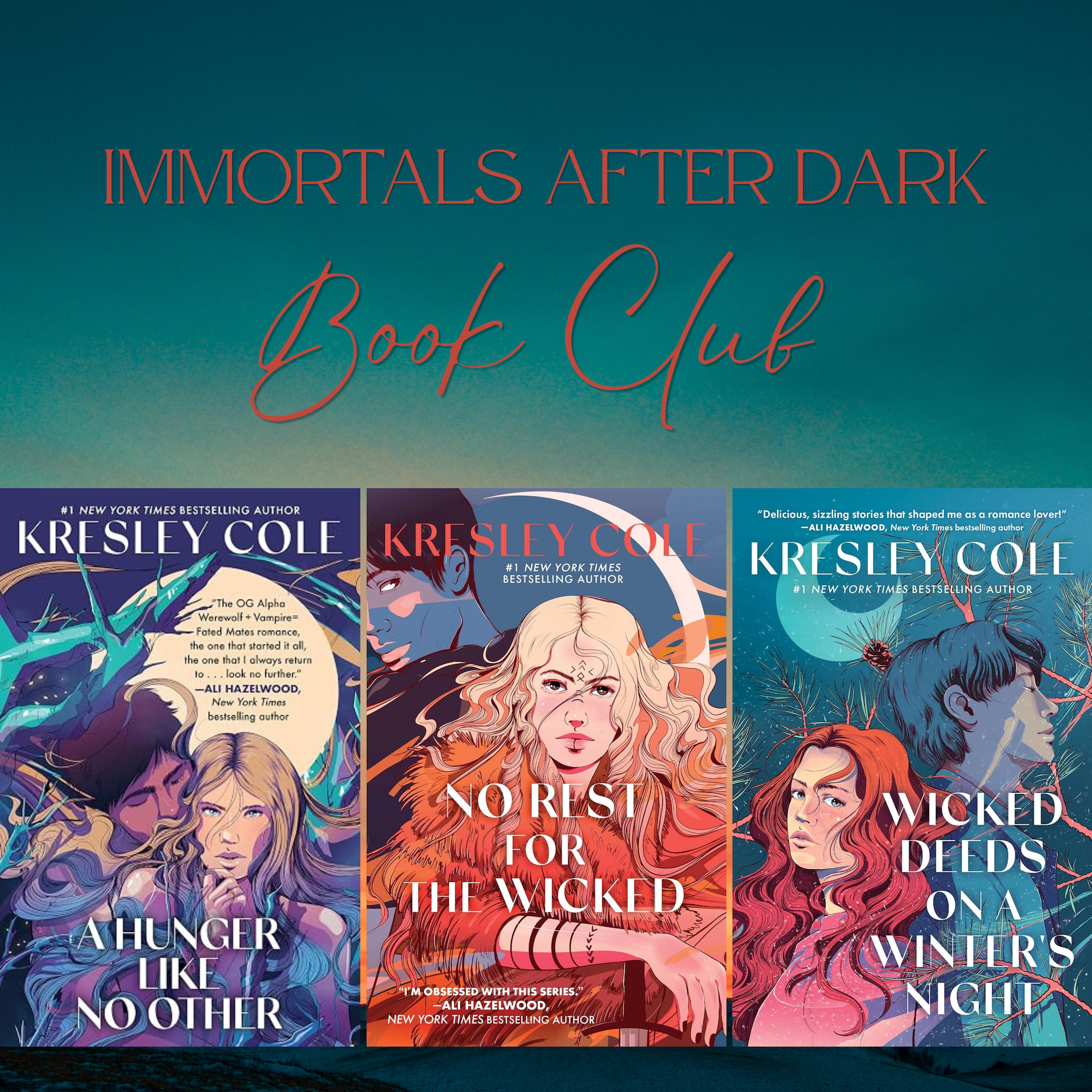 Immortals After Dark Book Club