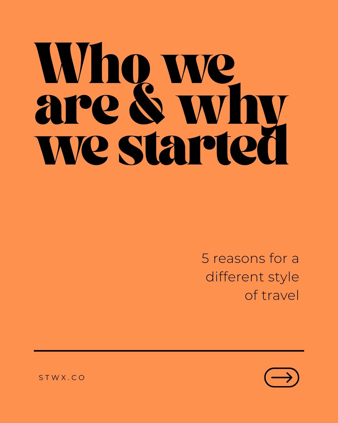 See the World X was founded after 15+ years of travel experience to offer something beyond what exists in the travel industry. Customized, you-centered, small-group travel that includes photography and videography in the package.

From intentional sm