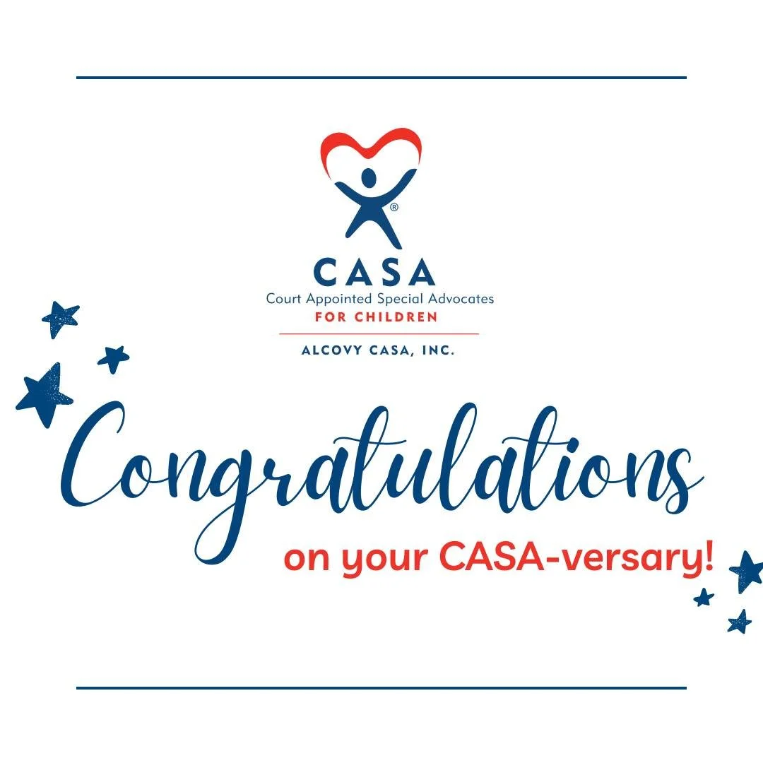 Congratulations to volunteer Shauna Golden, celebrating 2 years as an Alcovy CASA advocate this month! Thank you for all you do for the children we serve! #wearealcovycasa #volunteering #changeachildsstory