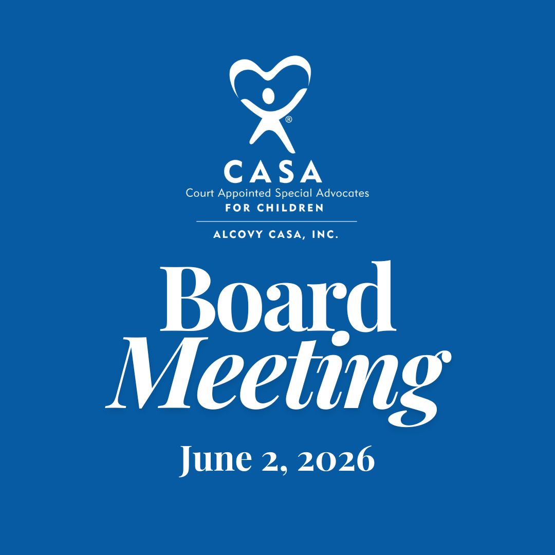 Alcovy CASA Board Meeting