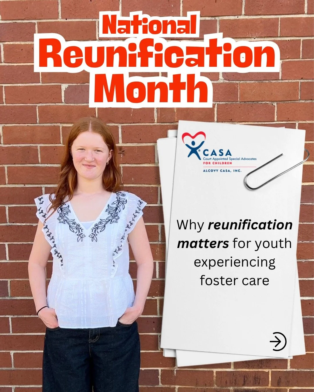 This #NationalReunificationMonth let's talk about a hard truth: older youth experiencing foster care are less likely to be reunified with their families. 

As kids grow older in the system, the road home becomes harder due to prolonged separation, co