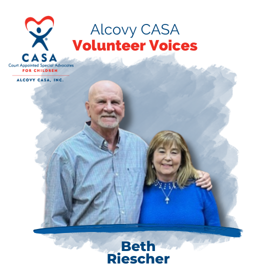 Alcovy CASA Volunteer Beth Riescher