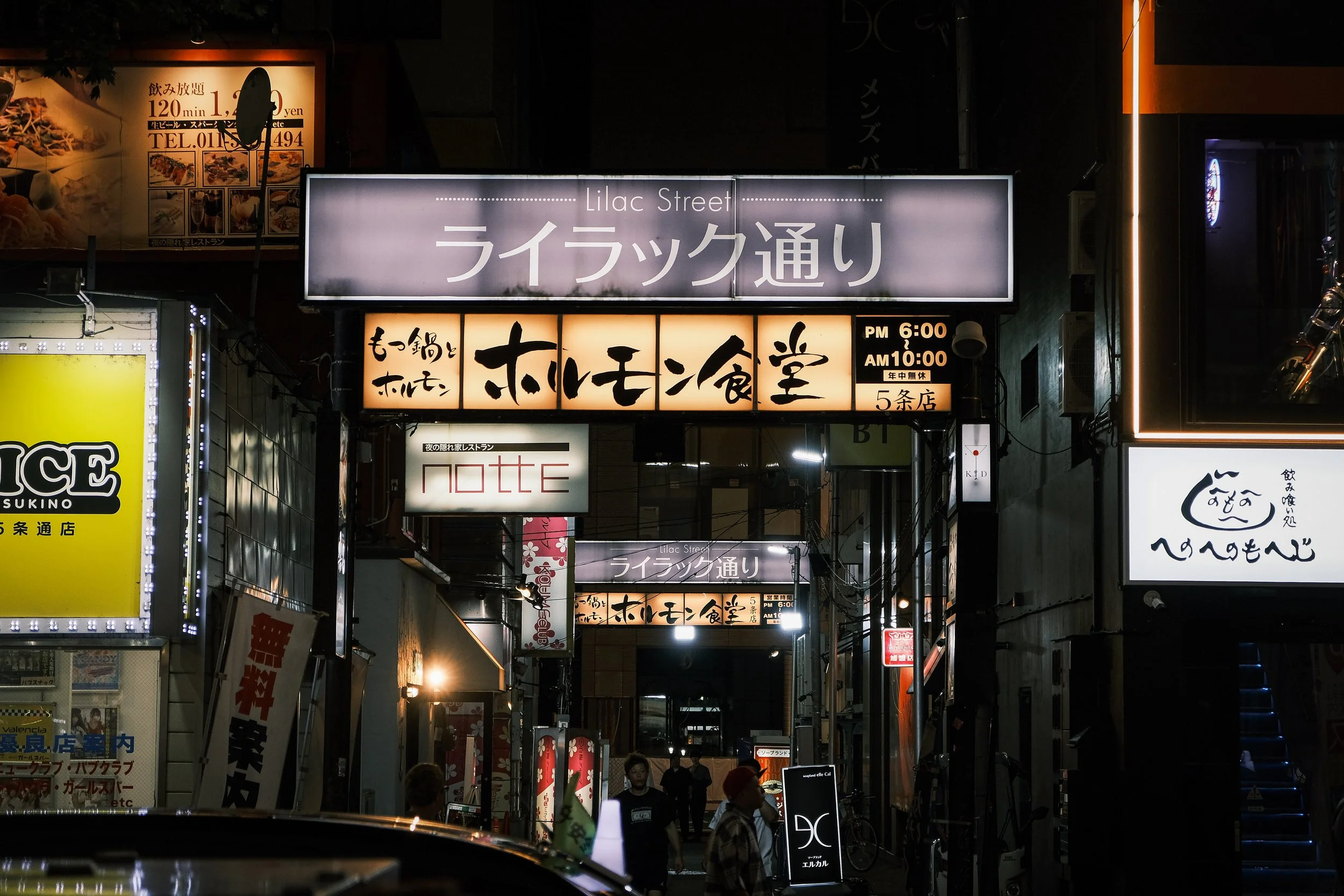 Lilac Street - Sapporo, Japan