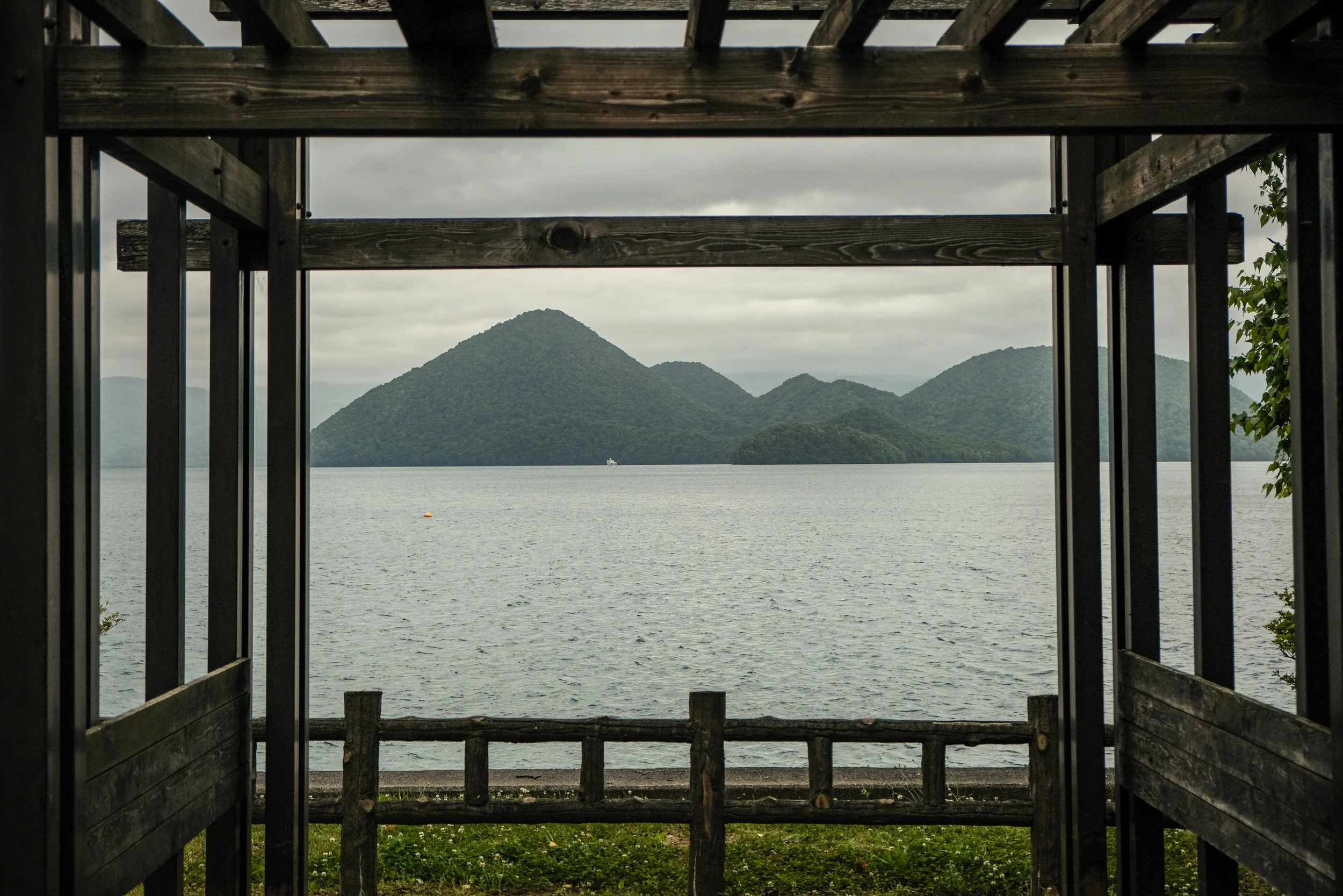 Pergola at Toya - Lake Toya, Japan