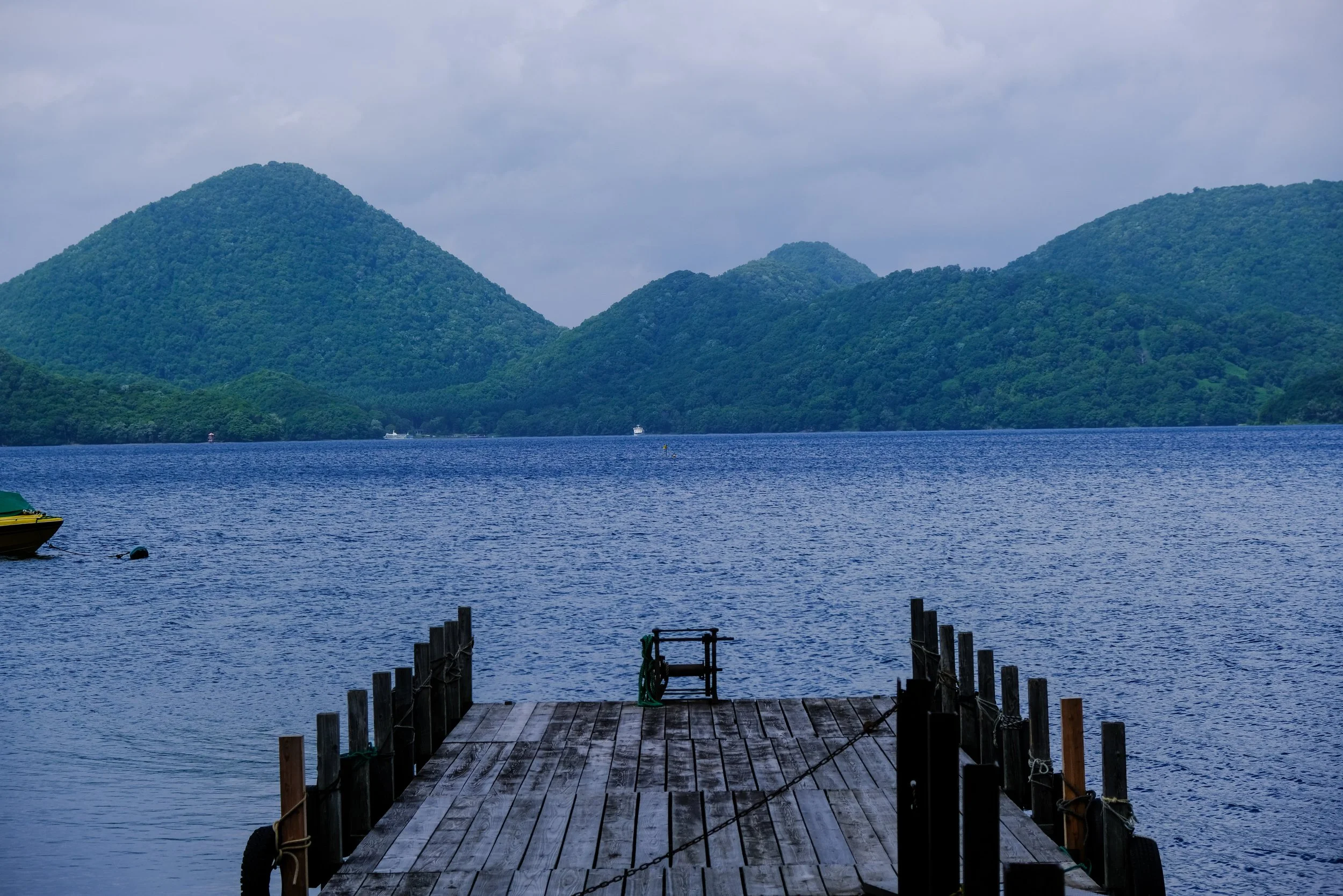 Dock at Toya - Lake Toya, Japan