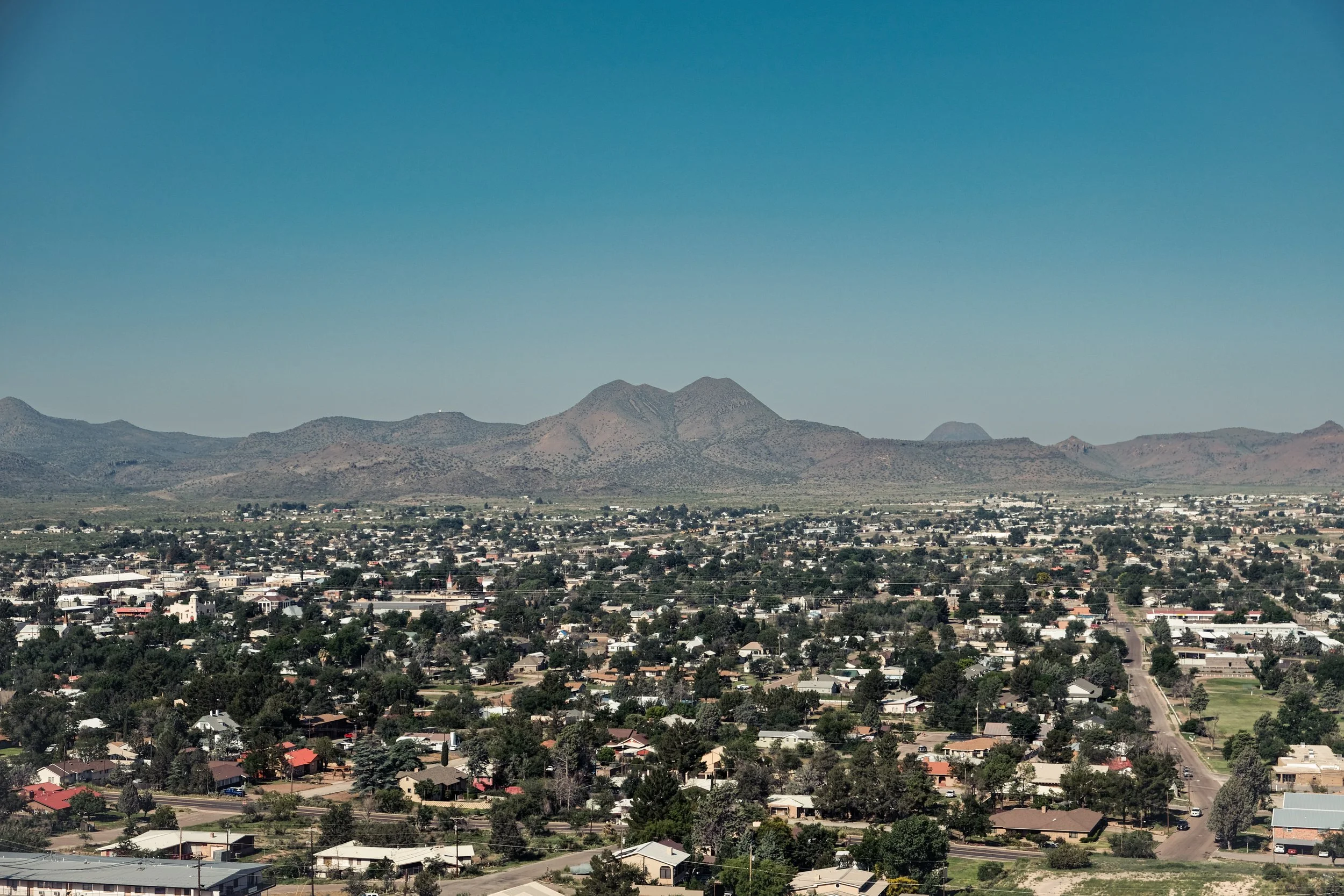 Alpine From Above - Alpine, Texas