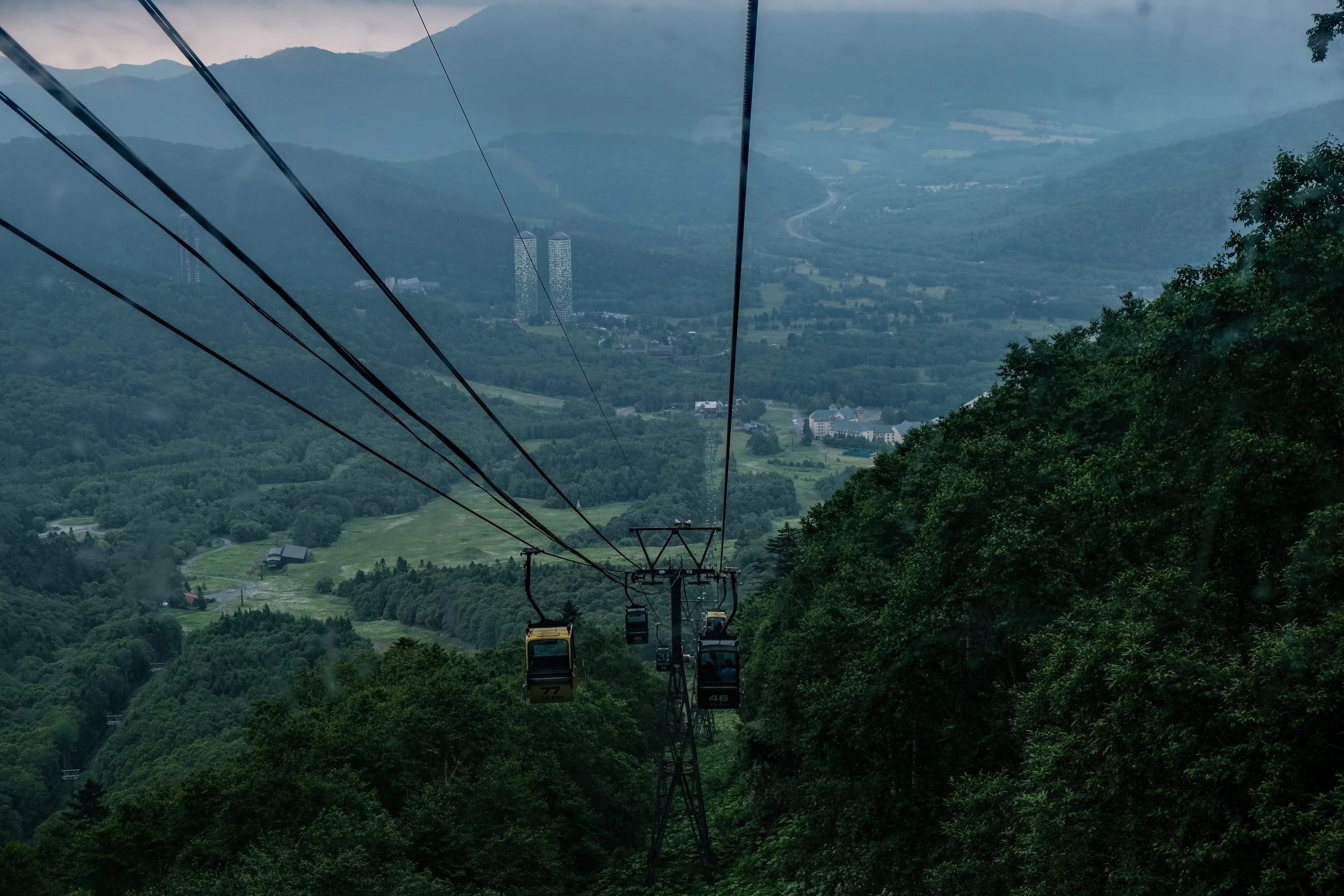 Gondola Lift to Unkai Terrace - Tomamu, Japan