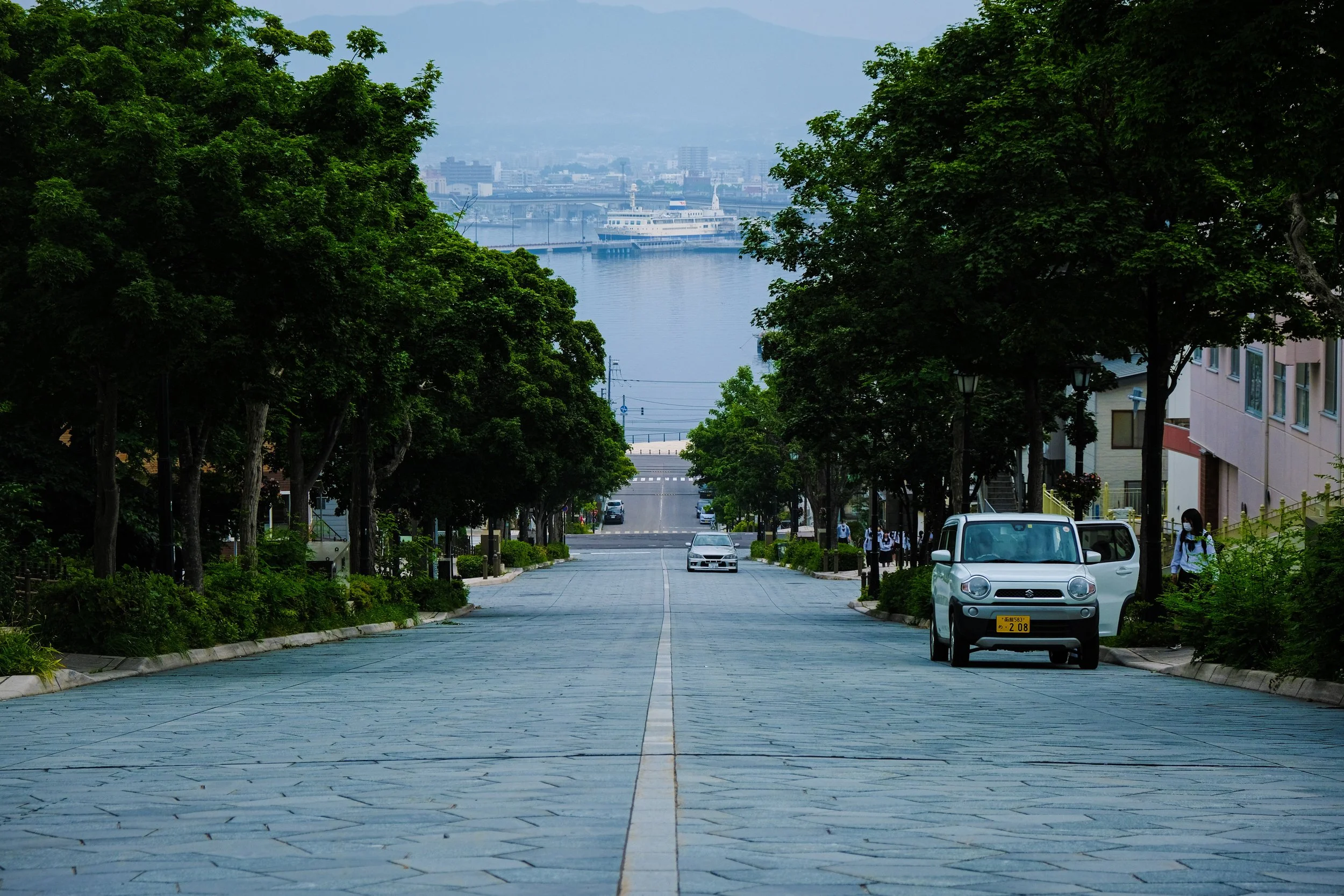 Hachimanzaka Slope - Hakodate, Japan