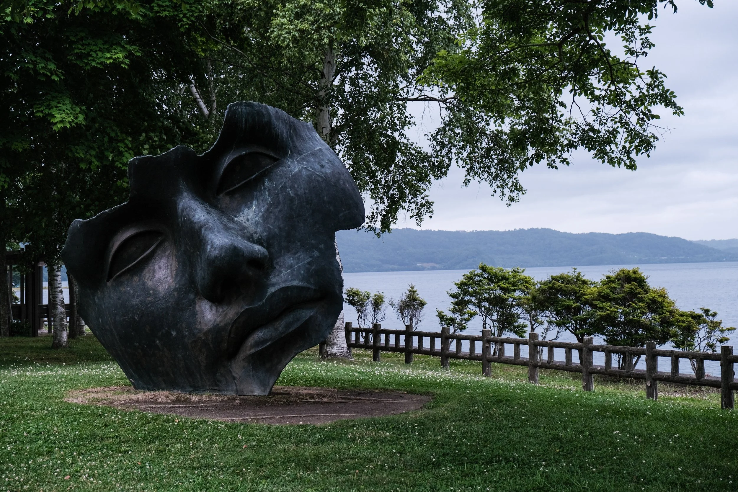 Sculpture at Toya - Lake Toya, Japan