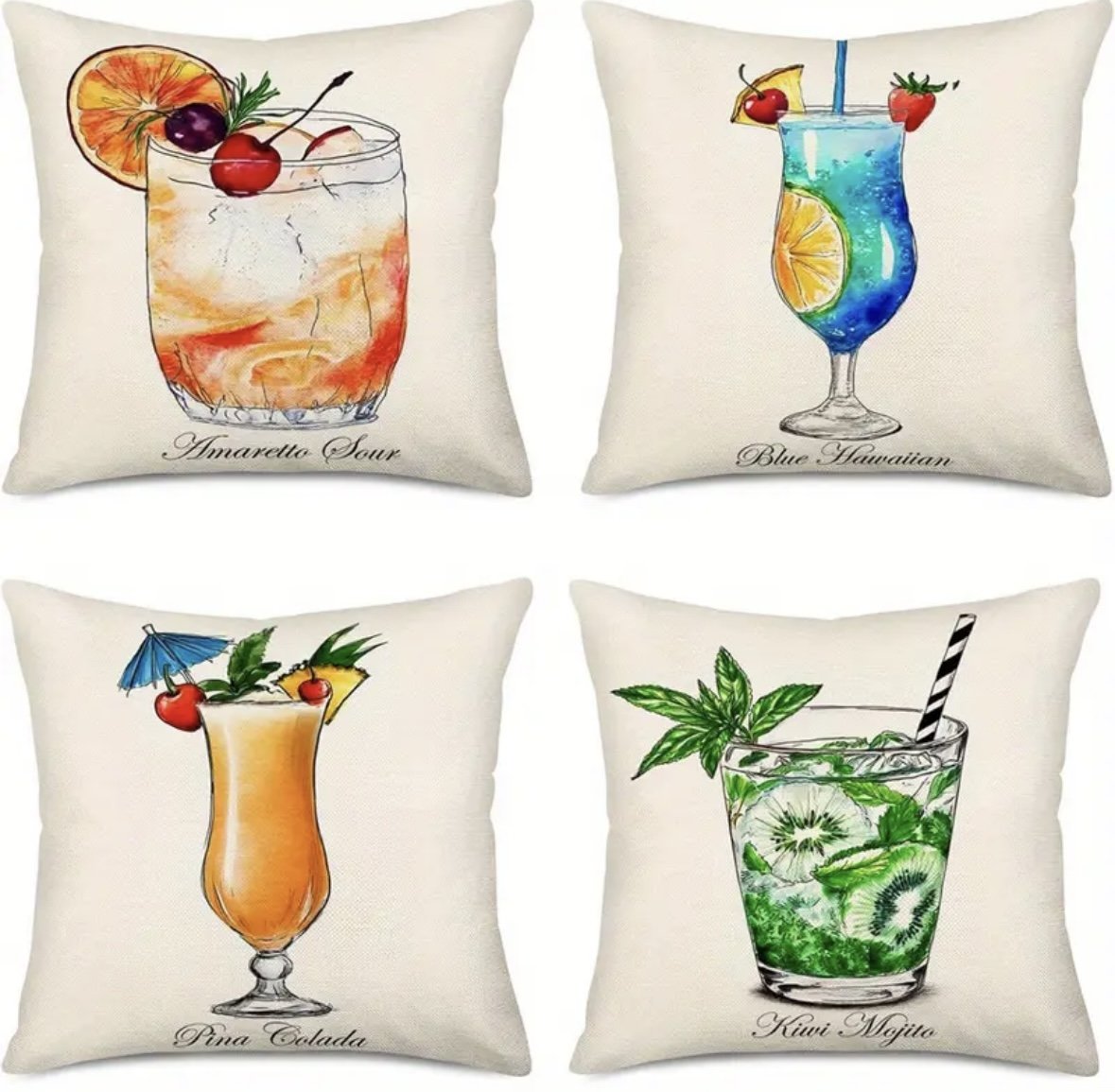 Cocktails - Set of 4