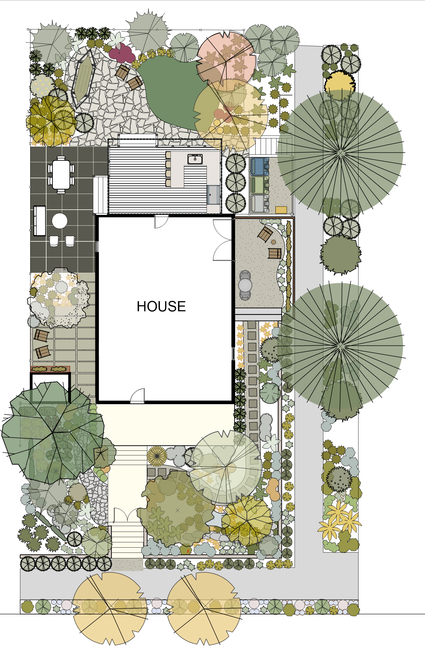 A Home Wrapped in Gardens